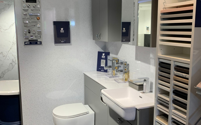 104 - Knaresborough Plumbing Supplies - Back-to-wall Toilet & Fitted Unit with a Vanity Basin