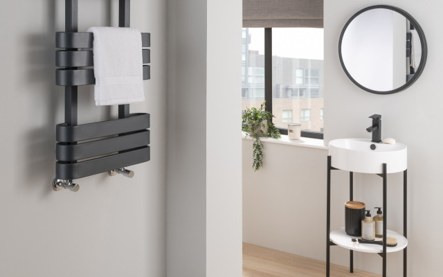 Looped Bar Towel Rail