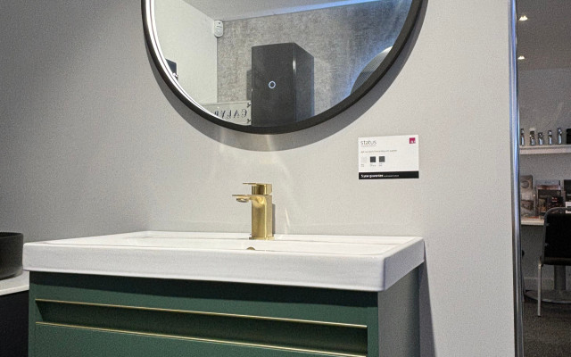 110 - Knaresborough Plumbing Supplies - Fitted Unit with a Basin and Back-to-wall Toilet